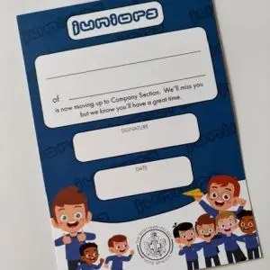 Juniors Promotion Certificate